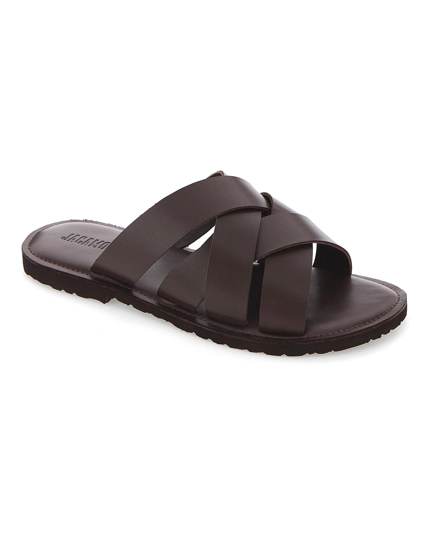 Lightweight Cross Strap Sandal Wide Fit 2 Lightweight Cross Strap Sandal Wide Fit - Image 2