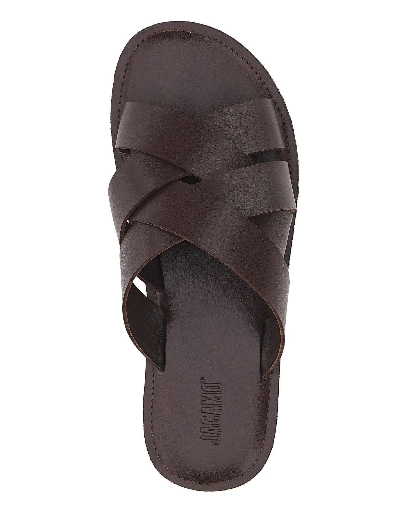 Lightweight Cross Strap Sandal Wide Fit 3 Lightweight Cross Strap Sandal Wide Fit - Image 3