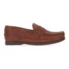 Leather Slip On Boat Shoe Wide Fit