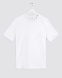 White Crew Neck T-shirt Long