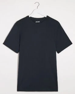 Navy Crew Neck T-shirt Long