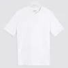 White V-Neck T-shirt Long