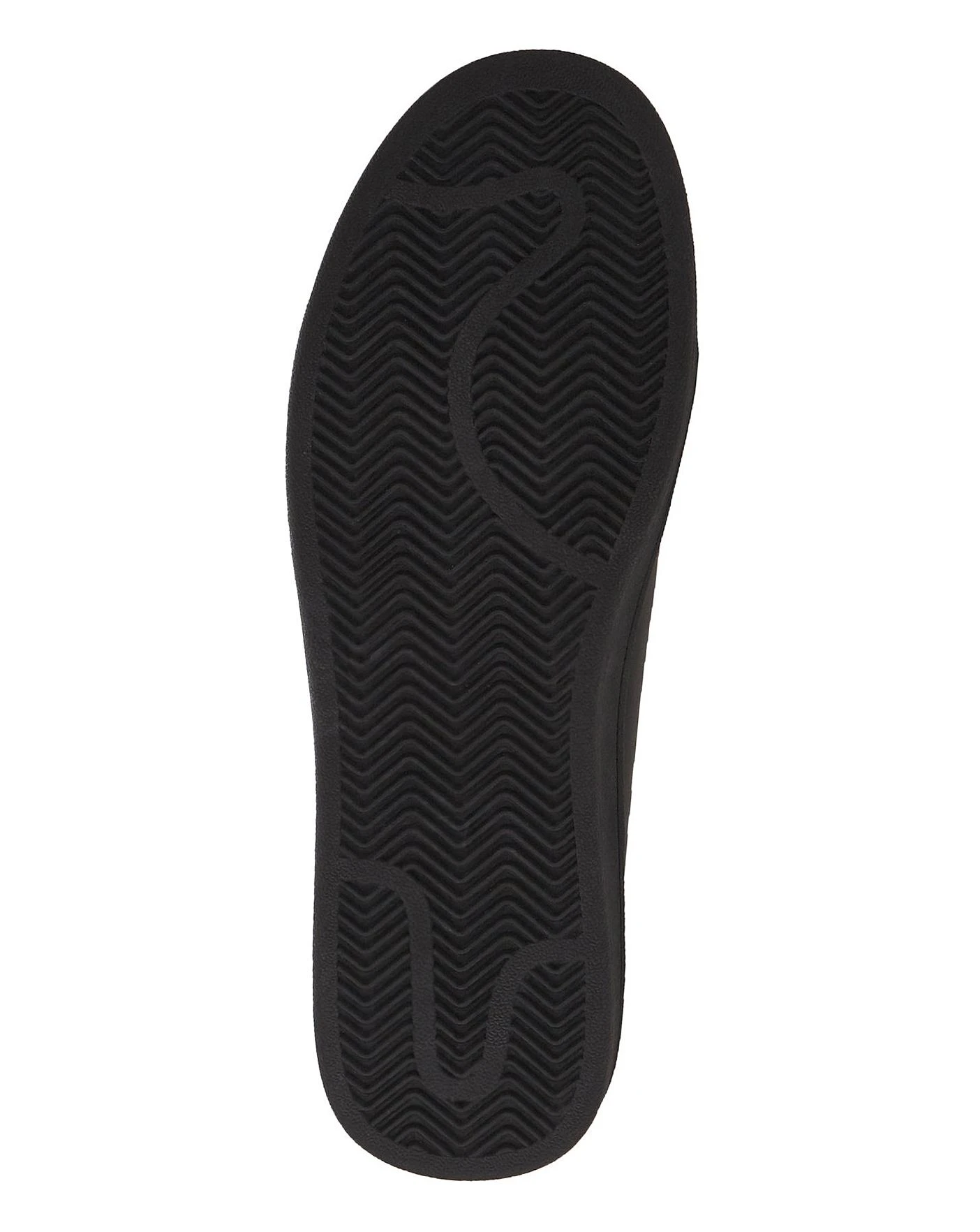 Lever Leather Look Pump Wide Fit 2 Lever Leather Look Pump Wide Fit - Image 2