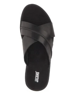 Leather Cross Strap Sandal W Fit -Jacamo Shop u01ob698727s