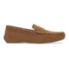 Suede Look Driving Moccasin Wide Fit