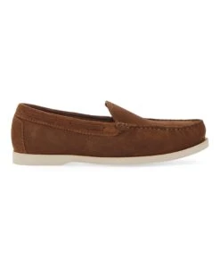 Modern Suede Loafer Wide