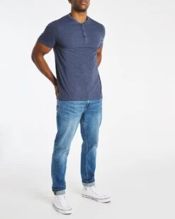 Grandad Neck T-shirt Reg -Jacamo Shop u08gs767724w