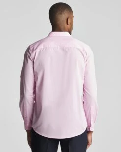 Pink Long Sleeve Formal Shirt Reg -Jacamo Shop u08mw621724w