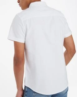 Short Sleeve Oxford Shirt Long -Jacamo Shop u08wv294504w