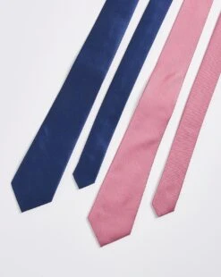 Pack 2 Blue/Pink Ties -Jacamo Shop v01az345501s