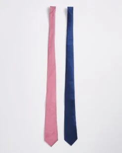 Pack 2 Blue/Pink Ties -Jacamo Shop v01az345502s