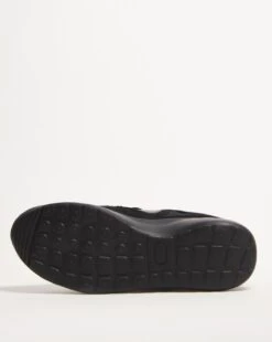 Black/Black PU Trainer Extra Wide Fit -Jacamo Shop v01ci975727s