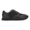 Leather Mix Runner Trainer Wide Fit