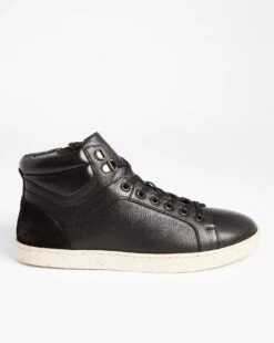 Black High Tops Standard Fit