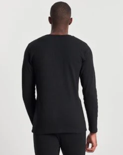 Black Thermal L/S T-Shirt -Jacamo Shop v08al464728w