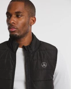 Jacamo Active Black Training Gilet -Jacamo Shop v08bb001727w