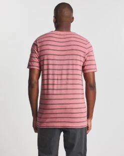 Jaquard Stripe T-shirt Long -Jacamo Shop v08gl162840w