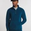 Polar Fleece 1/4 Zip Sweatshirt Long