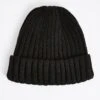 Black Fisherman Beanie