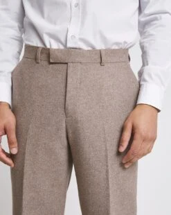 Oatmeal Donegal Reg Fit Suit Trouser 6 Oatmeal Donegal Reg Fit Suit Trouser -Jacamo Shop w08ka138727w