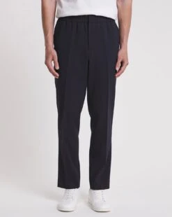 Navy Smart Jogger Waistband Trouser 9 Navy Smart Jogger Waistband Trouser -Jacamo Shop w08ka149746w