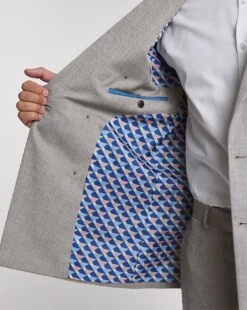 Linen Look Double Breased Suit Jacket 7 Linen Look Double Breased Suit Jacket -Jacamo Shop w08ka152726w