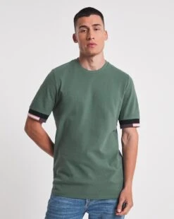 Tipped Pique Smart T-shirt Long