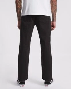 Black Loose Fit Stretch Jeans 7 Black Loose Fit Stretch Jeans -Jacamo Shop w08mw426729w