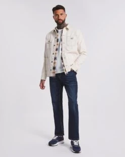 Indigo Wash Loose Fit Jeans -Jacamo Shop w08np010727w