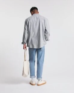 Premium Bleach Wash Loose Fit Jean -Jacamo Shop w08np044742w