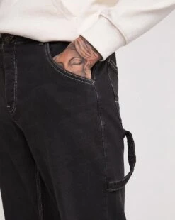 Premium Blackwash Carpenter Jean 7 Premium Blackwash Carpenter Jean -Jacamo Shop w08np071746w