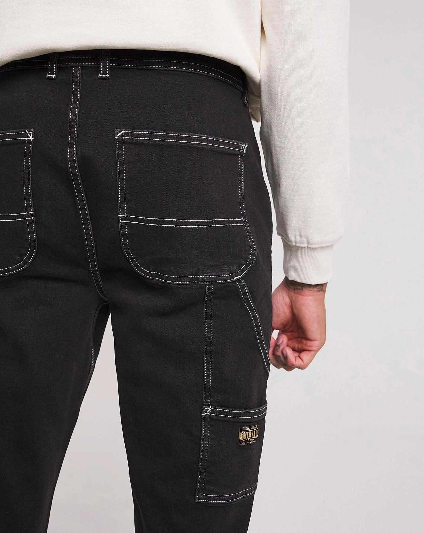 Premium Blackwash Carpenter Jean 4 Premium Blackwash Carpenter Jean - Image 4