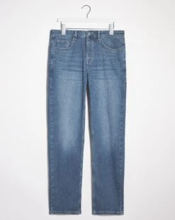 Premium Mid Stonewash Slim Fit Jean -Jacamo Shop w08np084748s