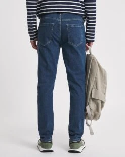 Premium Mid Stonewash Slim Fit Jean -Jacamo Shop w08np104727w