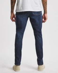 Premium Hemp Darkwash Tapered Fit Jean 13 Premium Hemp Darkwash Tapered Fit Jean -Jacamo Shop w08np501765w