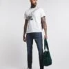 Premium Hemp Darkwash Slim Leg Jean