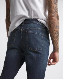 Premium Hemp Darkwash Slim Leg Jean -Jacamo Shop w08np503743w