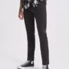 Black Wash Skinny Fit Stretch Jeans