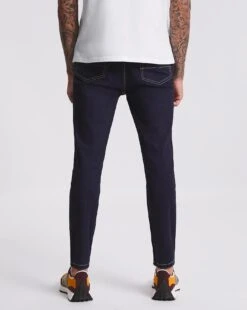 Rinse Wash Skinny Fit Stretch Jeans 11 Rinse Wash Skinny Fit Stretch Jeans -Jacamo Shop w08np764757w