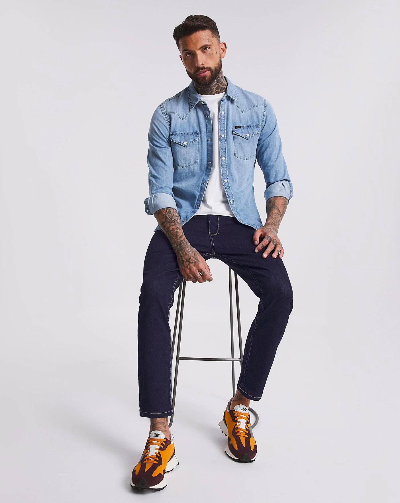 Rinse Wash Skinny Fit Stretch Jeans 5 Rinse Wash Skinny Fit Stretch Jeans - Image 5