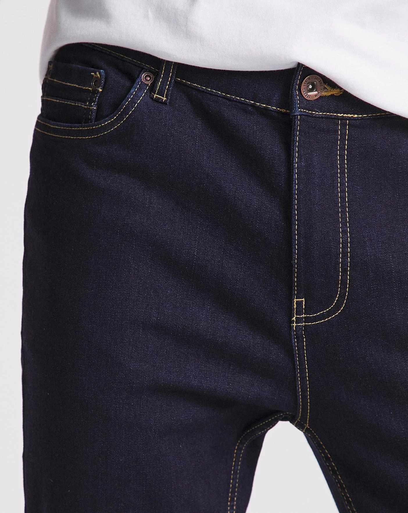 Rinse Wash Skinny Fit Stretch Jeans 4 Rinse Wash Skinny Fit Stretch Jeans - Image 4