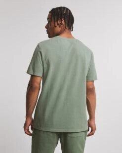 Pique Garment Dyed T-shirt Long -Jacamo Shop w08oc046748w