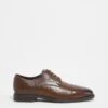 Leather Toe Cap Derby Wide