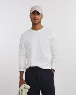 Long Sleeve Crew Neck T-shirt Long