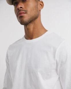 Long Sleeve Crew Neck T-shirt Long -Jacamo Shop x08cr972751w