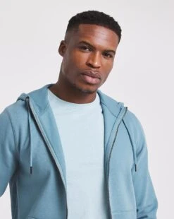 Full Zip Hooded Sweat Long -Jacamo Shop x08hi606749w