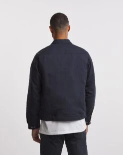 Navy Zip Shacket -Jacamo Shop x08ms536708w