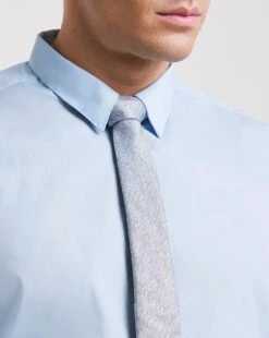 Blue Long Sleeve Formal Shirt Reg -Jacamo Shop x08mw614737w