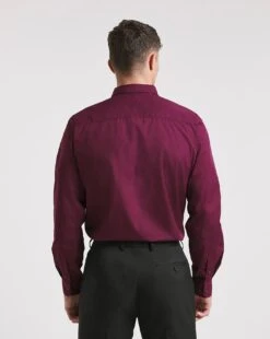 Wine Long Sleeve Formal Shirt Reg 9 Wine Long Sleeve Formal Shirt Reg -Jacamo Shop x08mw636736w