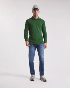 L/S Tipped Polo Long -Jacamo Shop x08oc737732w